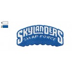 Skylander SWAP FORCE Logo Embroidery Design